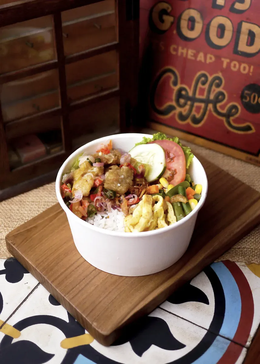 Ricebowl Dori Sambel Dabu-Dabu